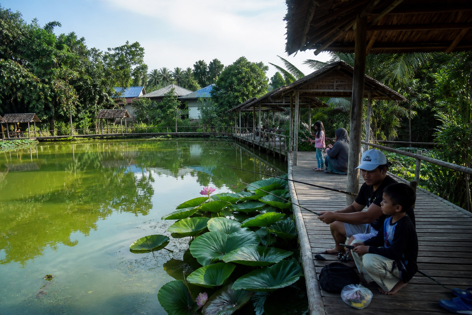 Wisata Air & Pemancingan Giri Agung